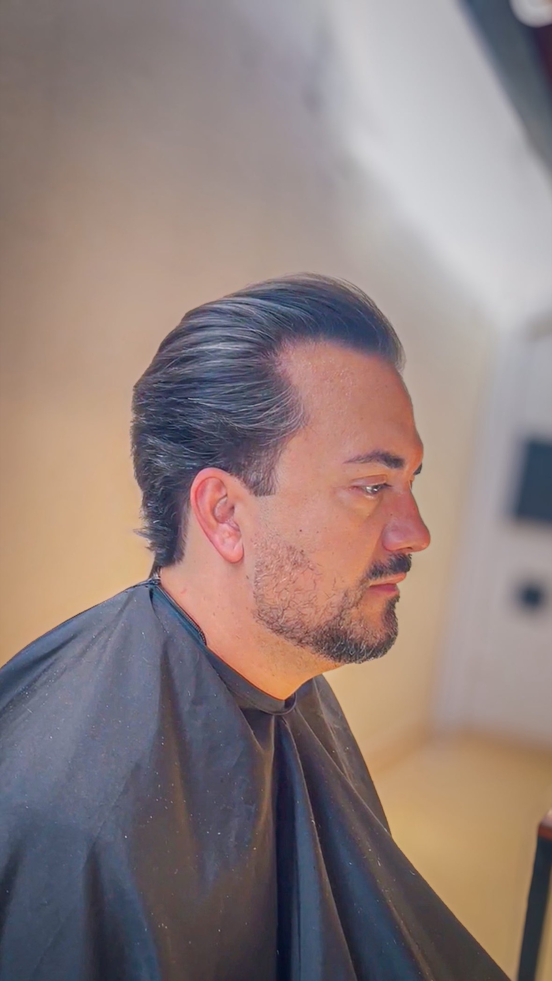 Corte com visagismo feito pelo Filipe Portes
