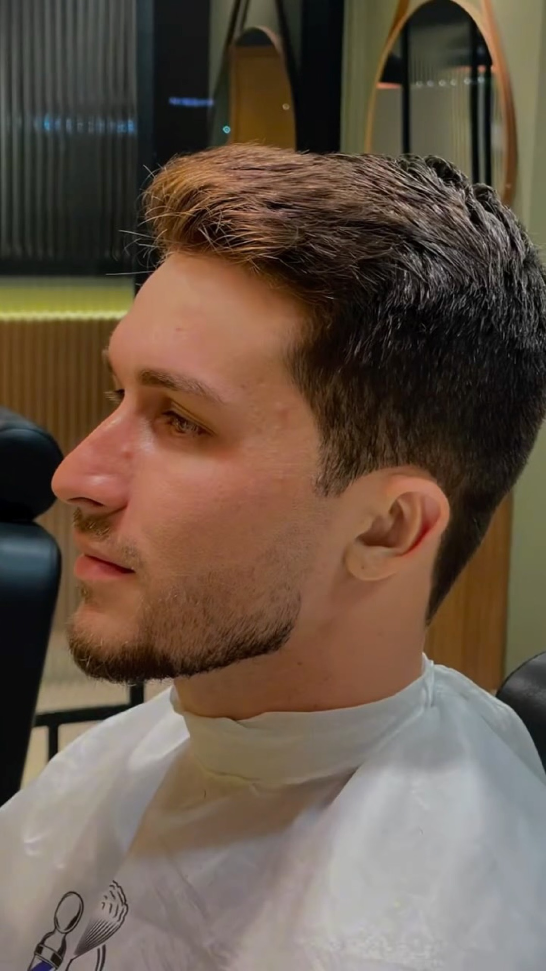 Corte com visagismo feito pelo Filipe Portes
