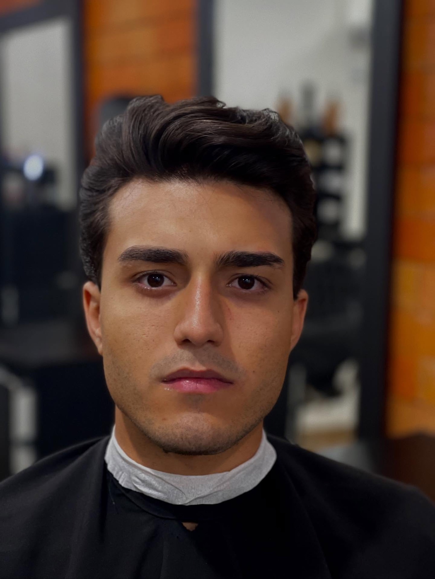 Corte com visagismo feito pelo Filipe Portes