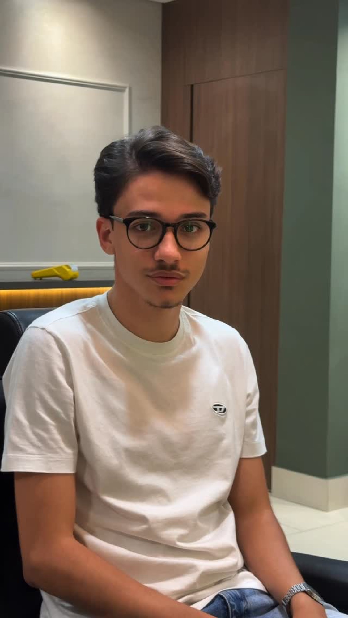 Corte com visagismo feito pelo Filipe Portes