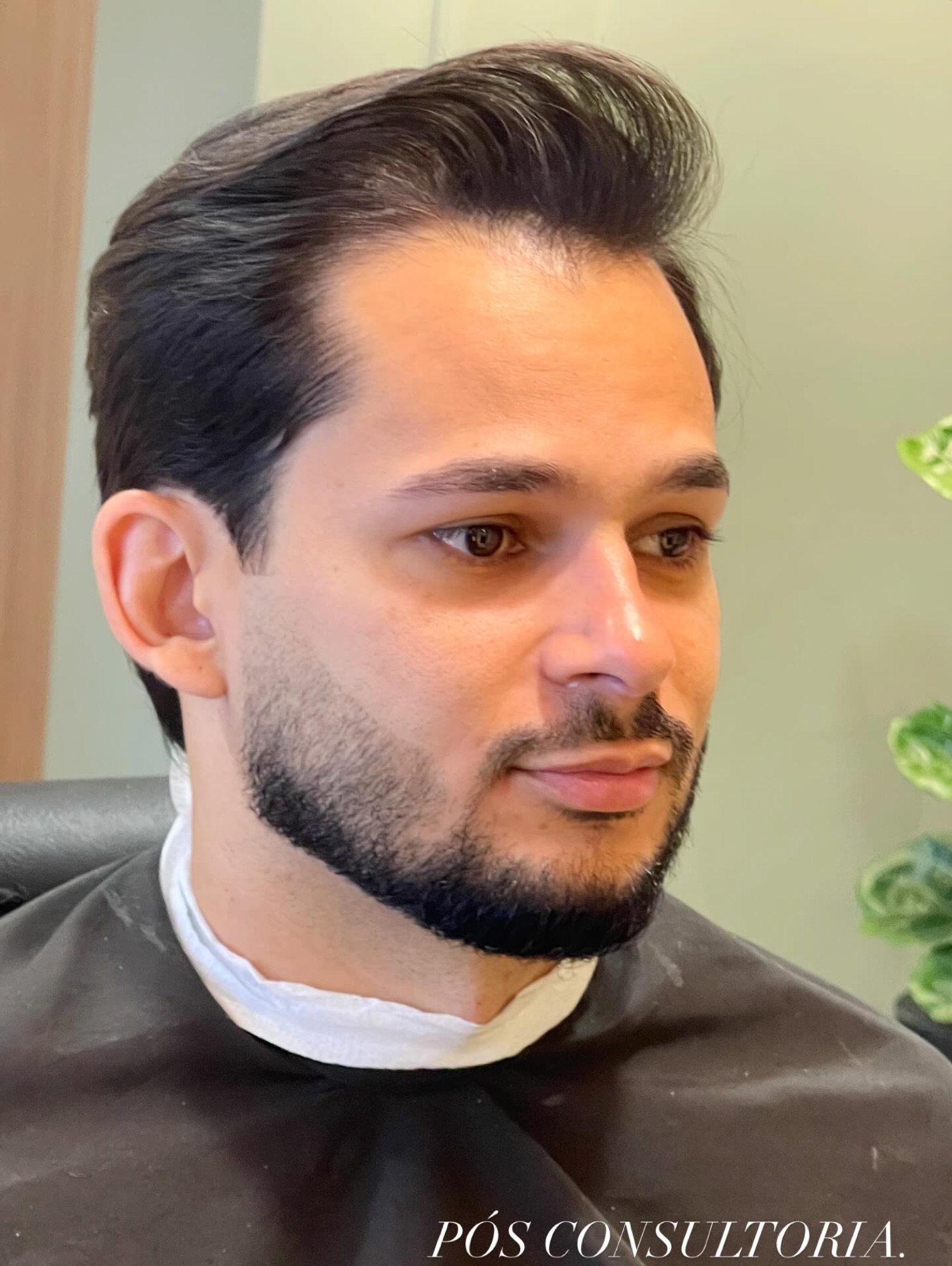 Corte com visagismo feito pelo Filipe Portes